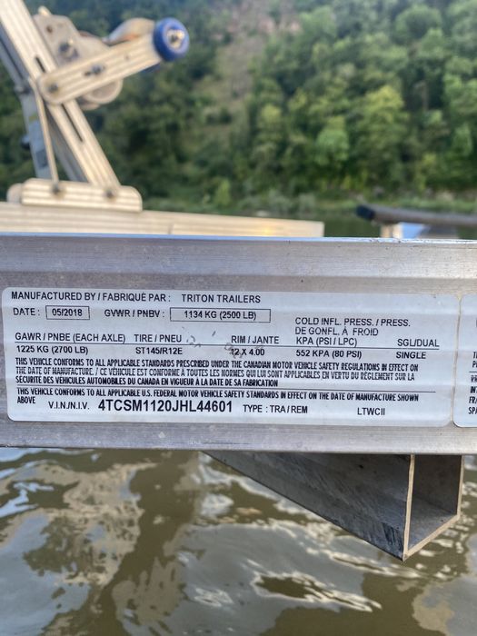 Лафет алюмінієвий Triton USA, для двох гідроциклі