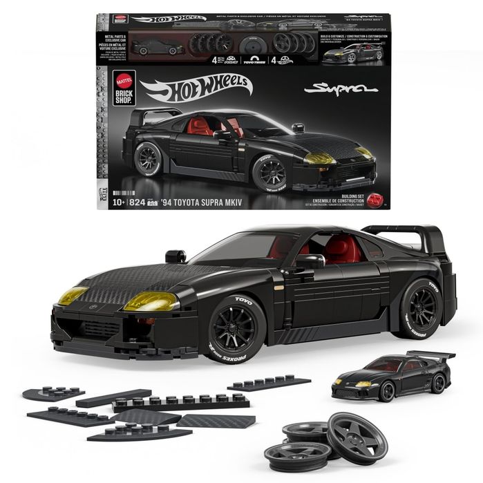 Supra Hot Wheels A80 MK 4 IV Mattel Brick супра хот вілс конструктор