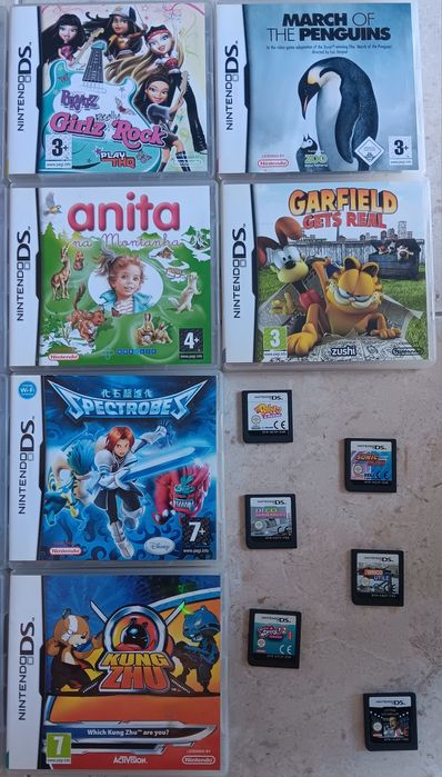 Jogos Nintendo 3DS e DS