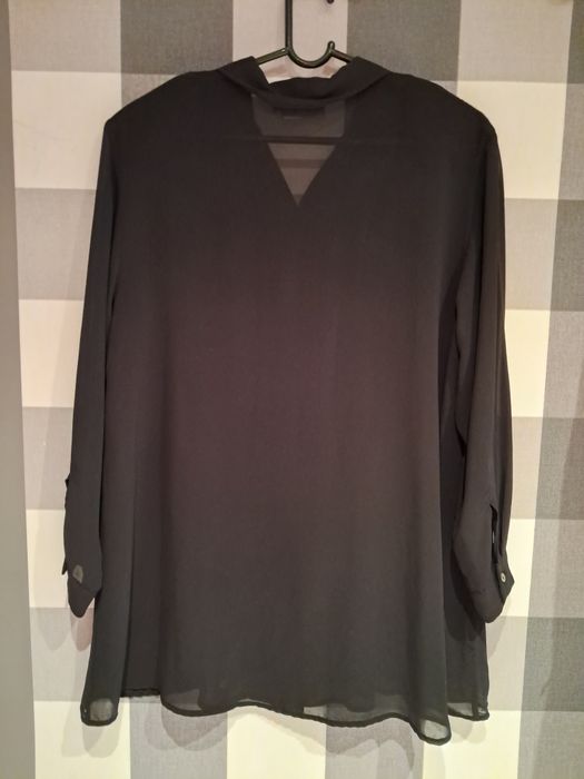 Czarna elegancka koszula bluzka
