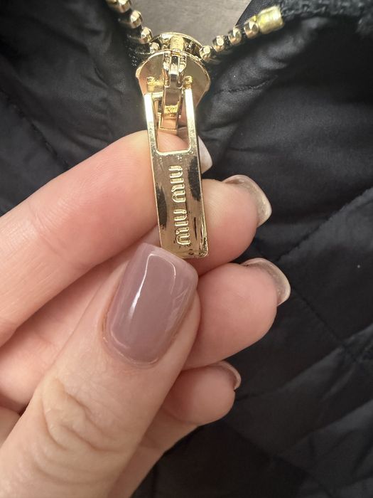 Демісезонна куртка miu miu