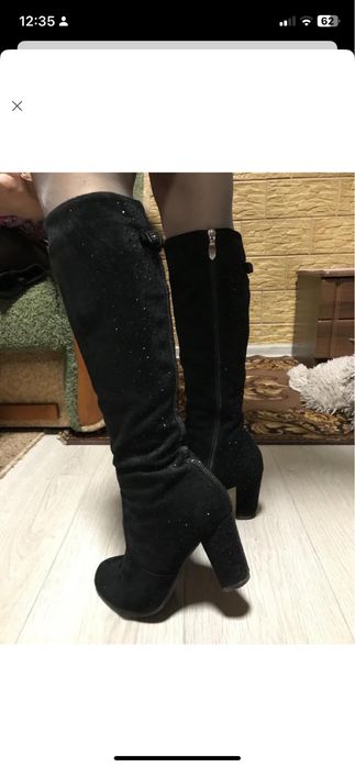 Осінні сапожки ботфорди