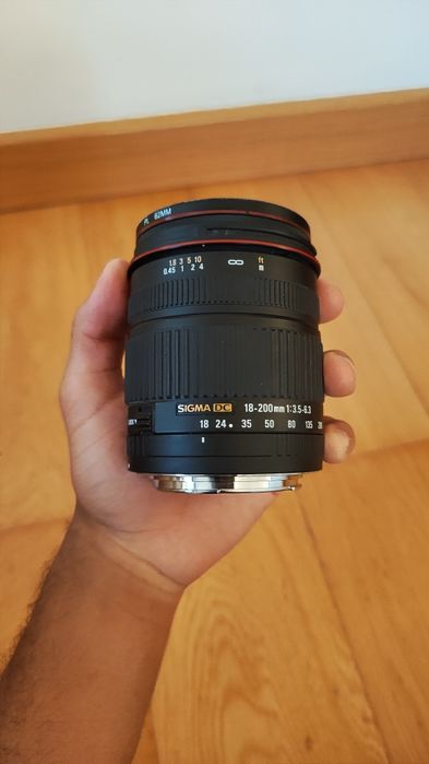 Câmera Canon EOS 45D com lentes sigma