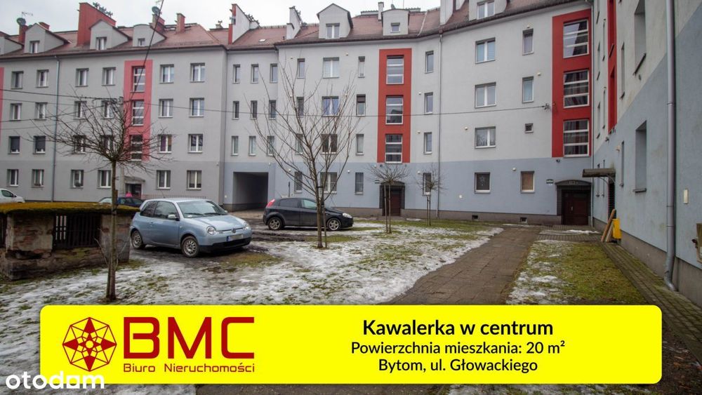 Kawalerka w centrum - Bytom pow. 20m/2, I piętro