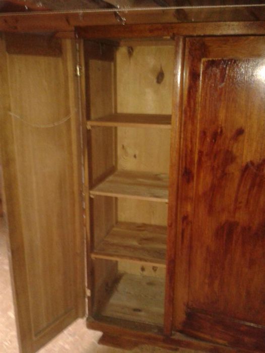 Szafa dębowa 3-drzwiowa, antyk