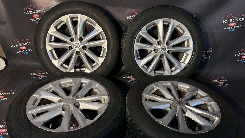 Диски R17 Nissan 114.3 7J шини Qashqai Rogue T32 rogue sport j10 j11 t32