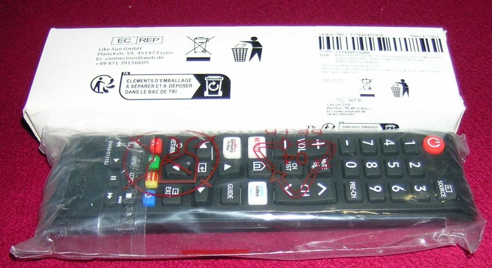 Pilot do tv Samsung BN59-01315J