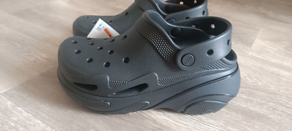 Клоги / сабо на платформі Crocs Bubble Crush Clog.  Крокс