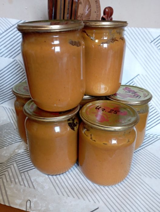 Кабачкова ікра банки по 0,5л