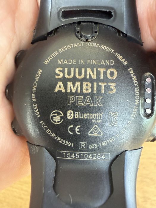 Suunto Ambit 3 Peak Nepal Edition - z pasem