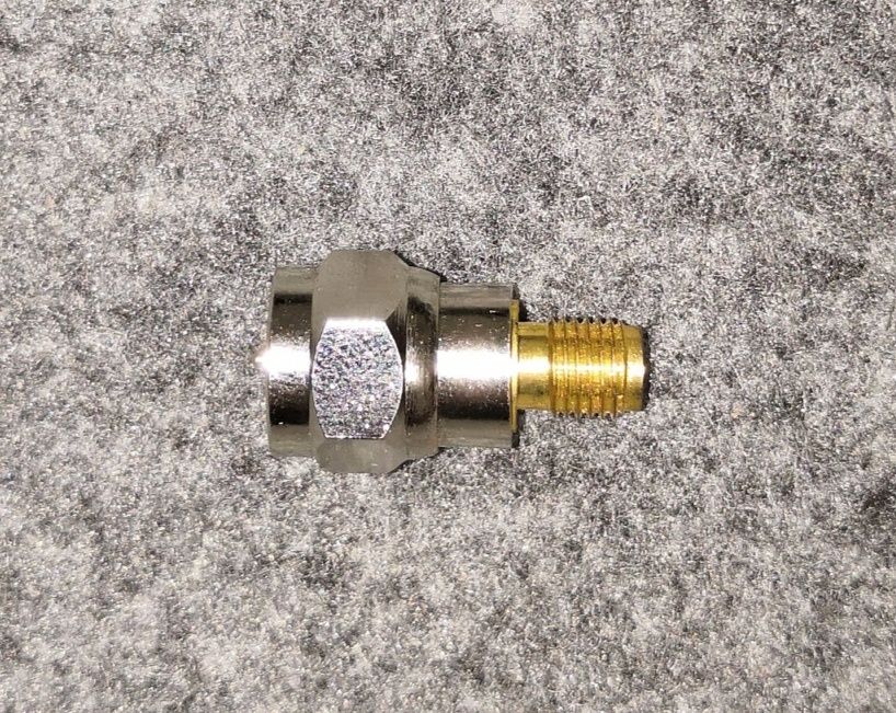 Переходник F-male/SMA-female адаптер коннектор