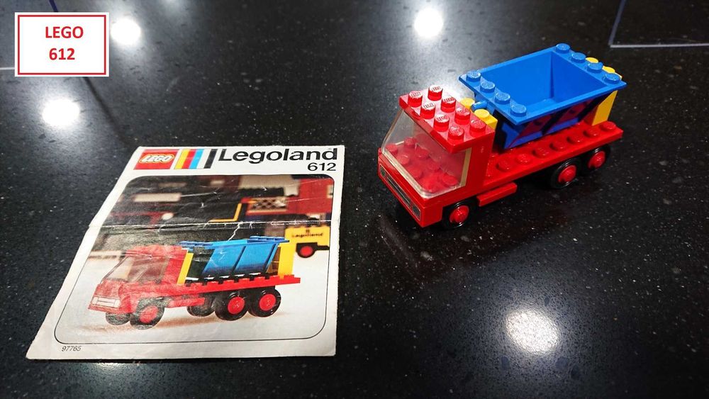 LEGO Anos 70:  697; 1611; 696; 690; 613; 612; 617