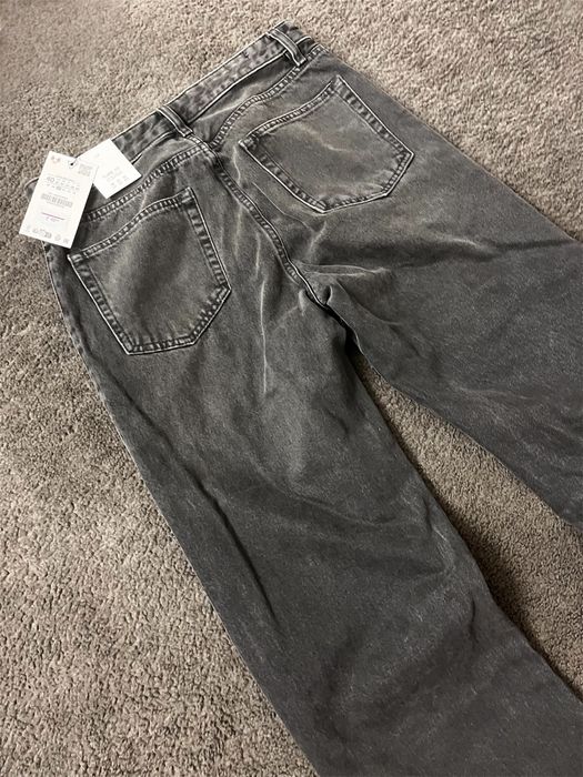 Zara zip flared jeans
