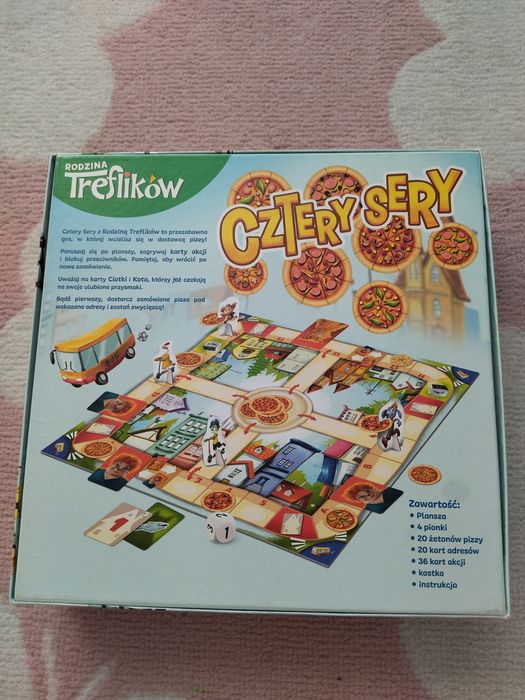 Cztery sery gra planszowa Trefl