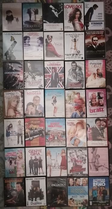 Lote 355 DVD's originais (LOTE 21)