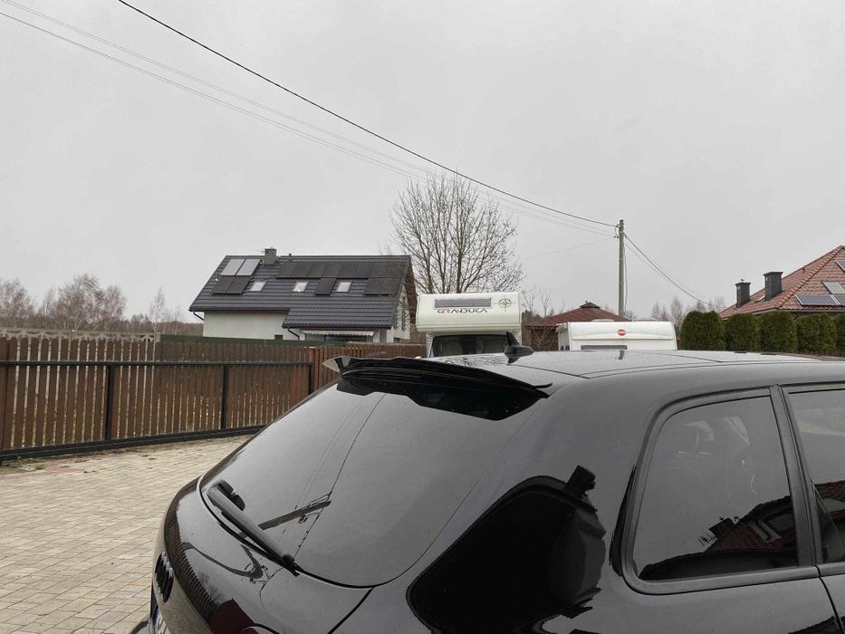 Audi A3 8P Spoiler Lotka Dokładka Tylna 3 I 5 Drzwi Czarny Połysk