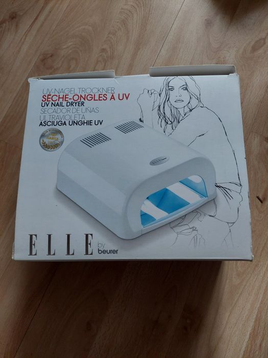Elle by Beurer lampa UV do paznokci hybrydy żele zwykłe lakiery