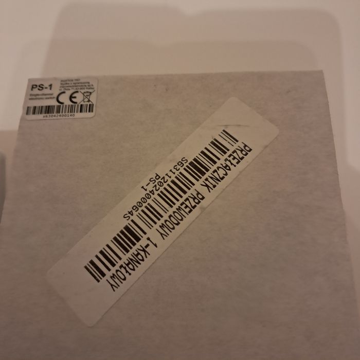 Przełącznik  rolet zewnętrznych Portos ps 1