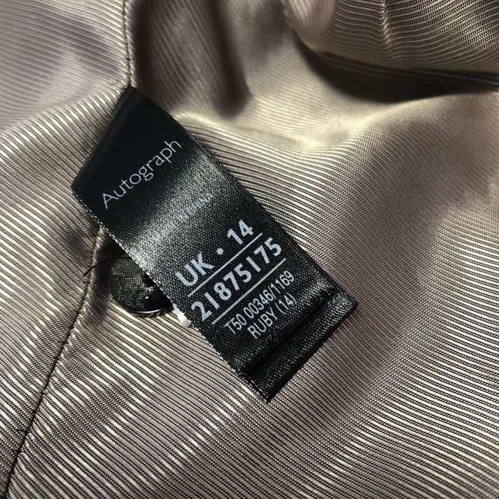 Демісезонне пальто-бойфренд від M&S