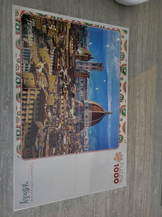 Puzzle 1000 sztuk nowe folia