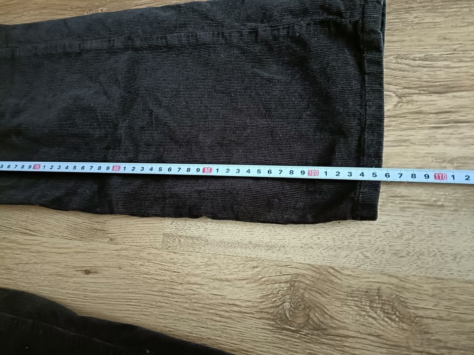 Spodnie Lacoste xl 48 jeansy Struksy brązowe L