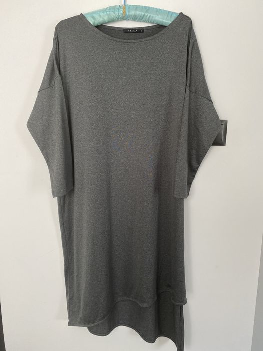 Sukienka Mohito grafitowa  duży rozmiar