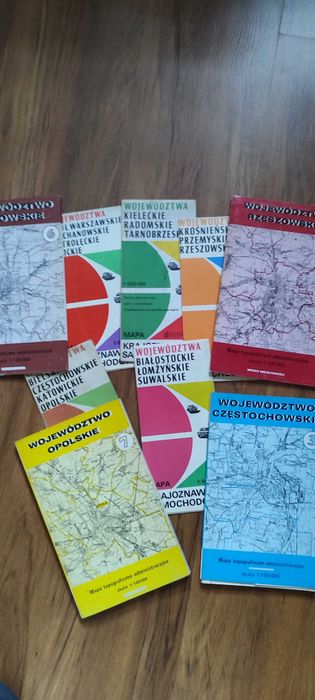 Mapy samochodowe i mapy turystyczne