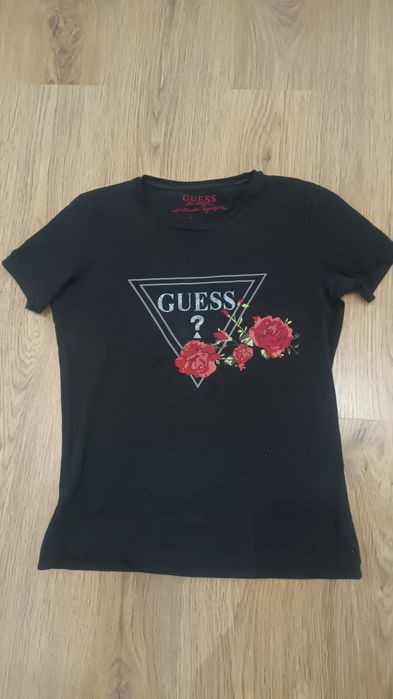 Bluzka czarna Guess