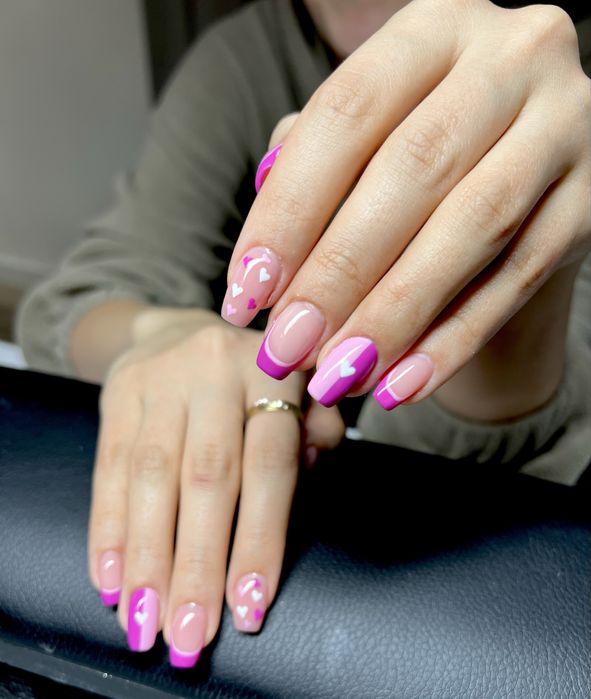 Paznokcie hybyrdowe żelowe