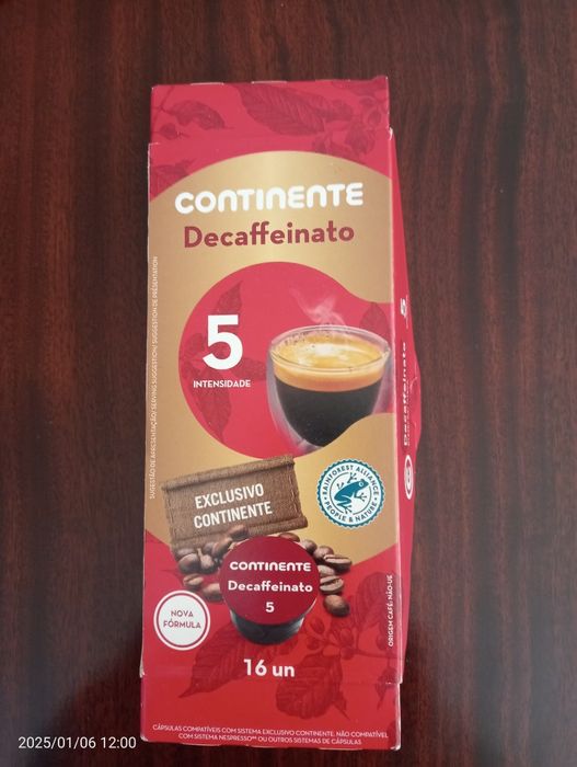 Cápsulas de café continente