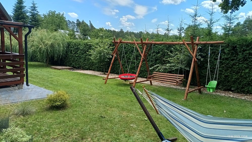 Domek Jaś Roztocze nocleg przy plaży nad wodą Nielisz k. Zamość