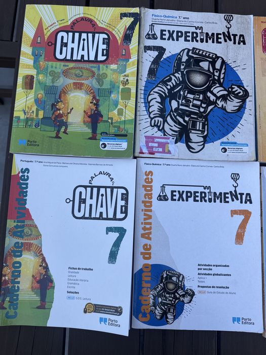 Manuais escolares 7° ano
