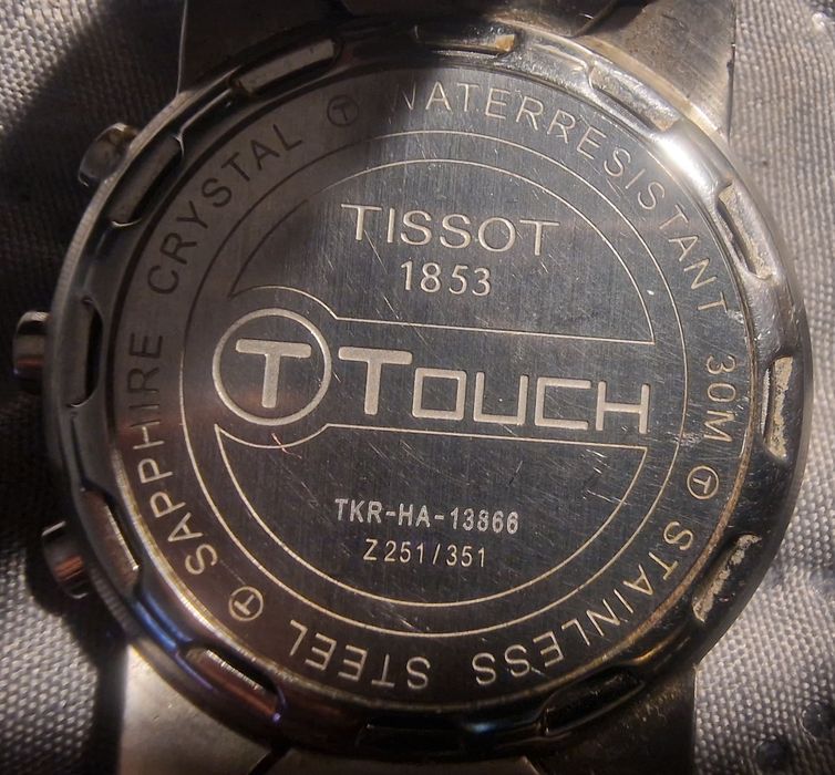 Relogio Tissot t touch