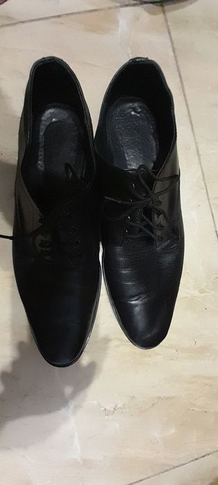 Buty męskie młodzieżowe polskie skóra 39/40
