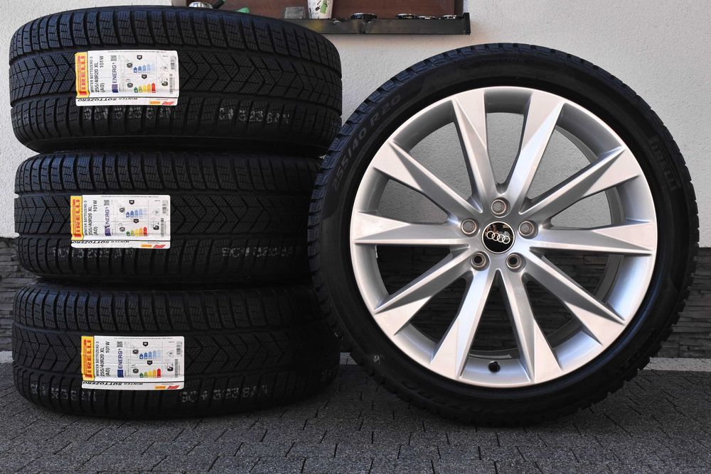 NOWE Koła zimowe OEM Audi A6 S6 C8 A7 S7 4K 20" NOWE Pirelli AO 2024r