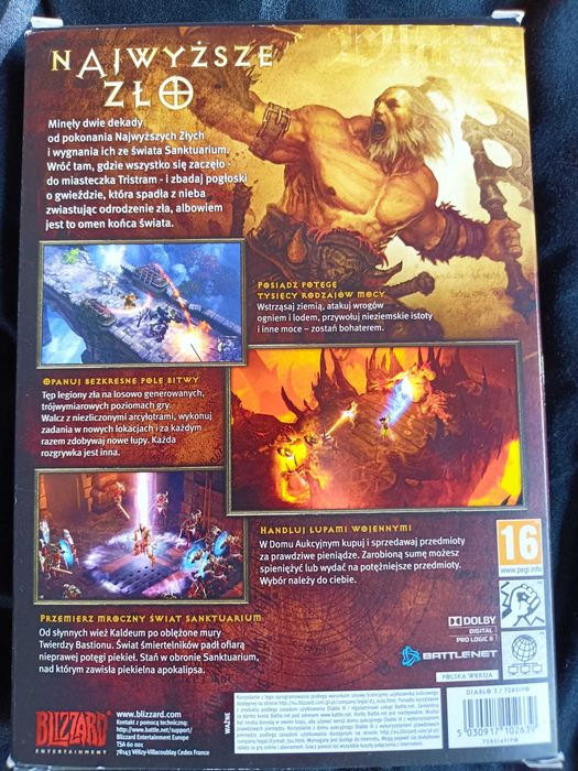 Gra Diablo 3 DVD