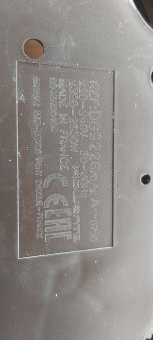 Valvula e selenoide ferro Rowenta