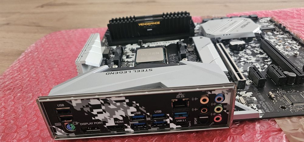 Kit ryzen 7 5800x3d + Asrock B450 Steel Legend + 32gb ddr4 3600
