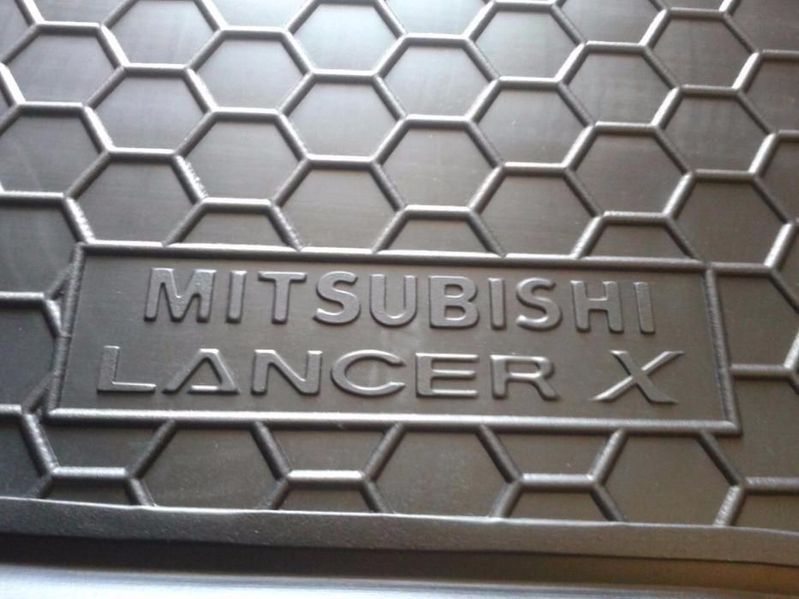 Модельный коврик багажника для Mitsubishi Lancer X (07-), Lancer 9
