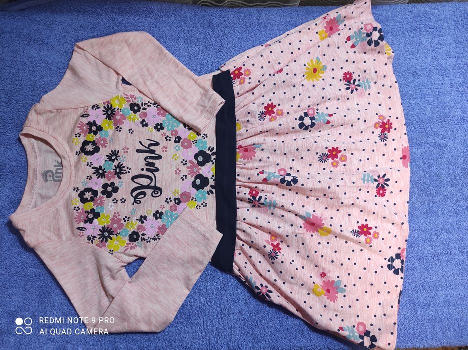 Нове трикотажне платтячко на 4 рочки