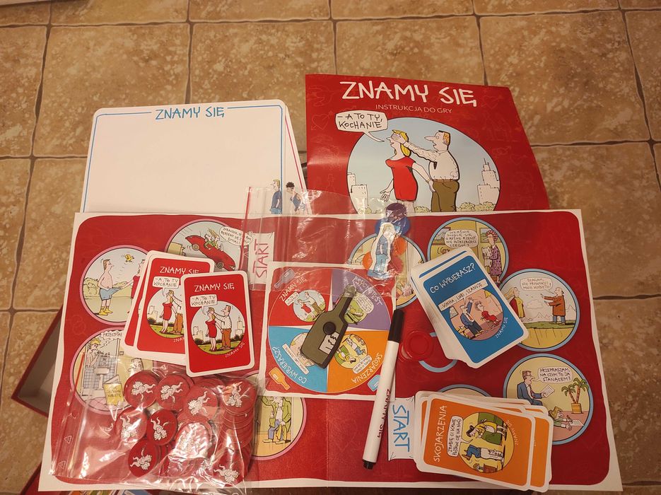 Gra planszowa ZNAMY SIĘ stan nowy