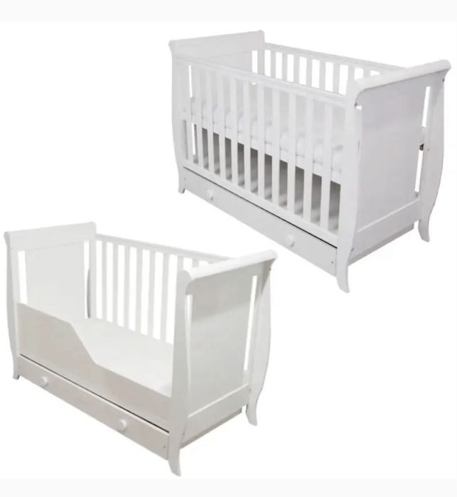 Uzywane Łóżeczko niemowlęce misza