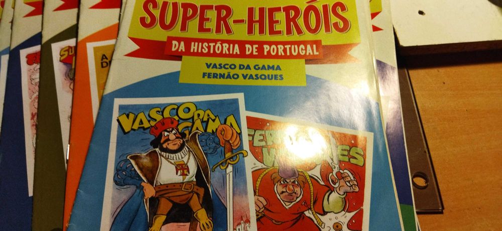 18 revistas bd super heróis de Portugal