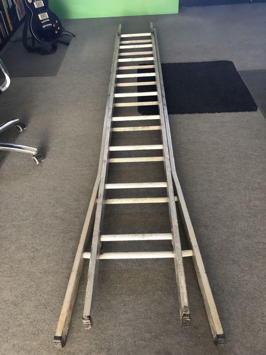 Escadote aluminio 3mts x 2 lances = 6 mts altura