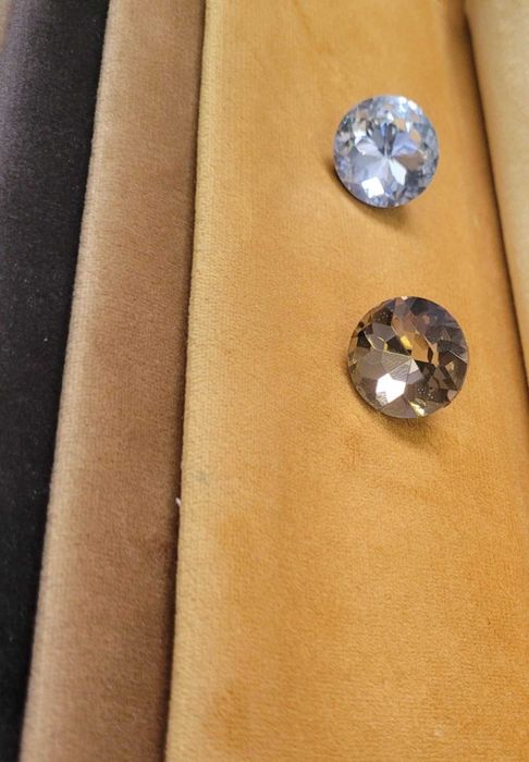 Fotel Carmen 1 Kryształ Glamour różne kolory Sofa Zestawy cały kraj