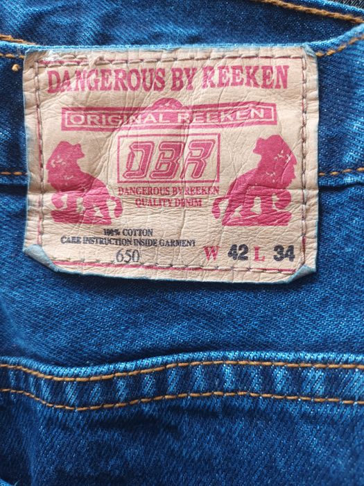 Nowe spodnie jeansowe męskie