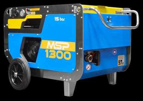 Compressor Portátil de Tornillo MAC3 MSP1300 15BAR – Novo