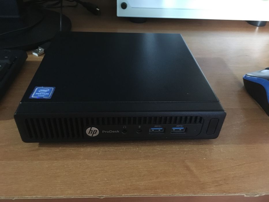 Мини ПК Hp prodesk 400 g2 mini, intel g4400, ram 8gb, ssd 240gb