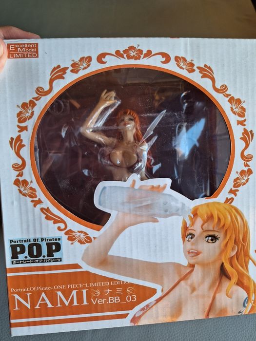 Figura P.O.P. Nami One Piece edição limitada