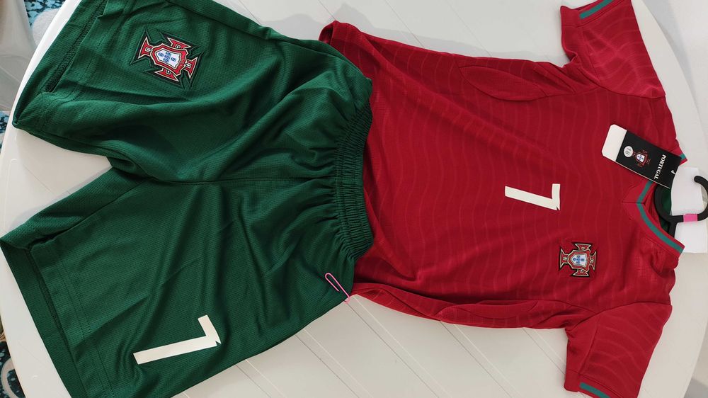 Conjunto Infantil Seleção Portugal